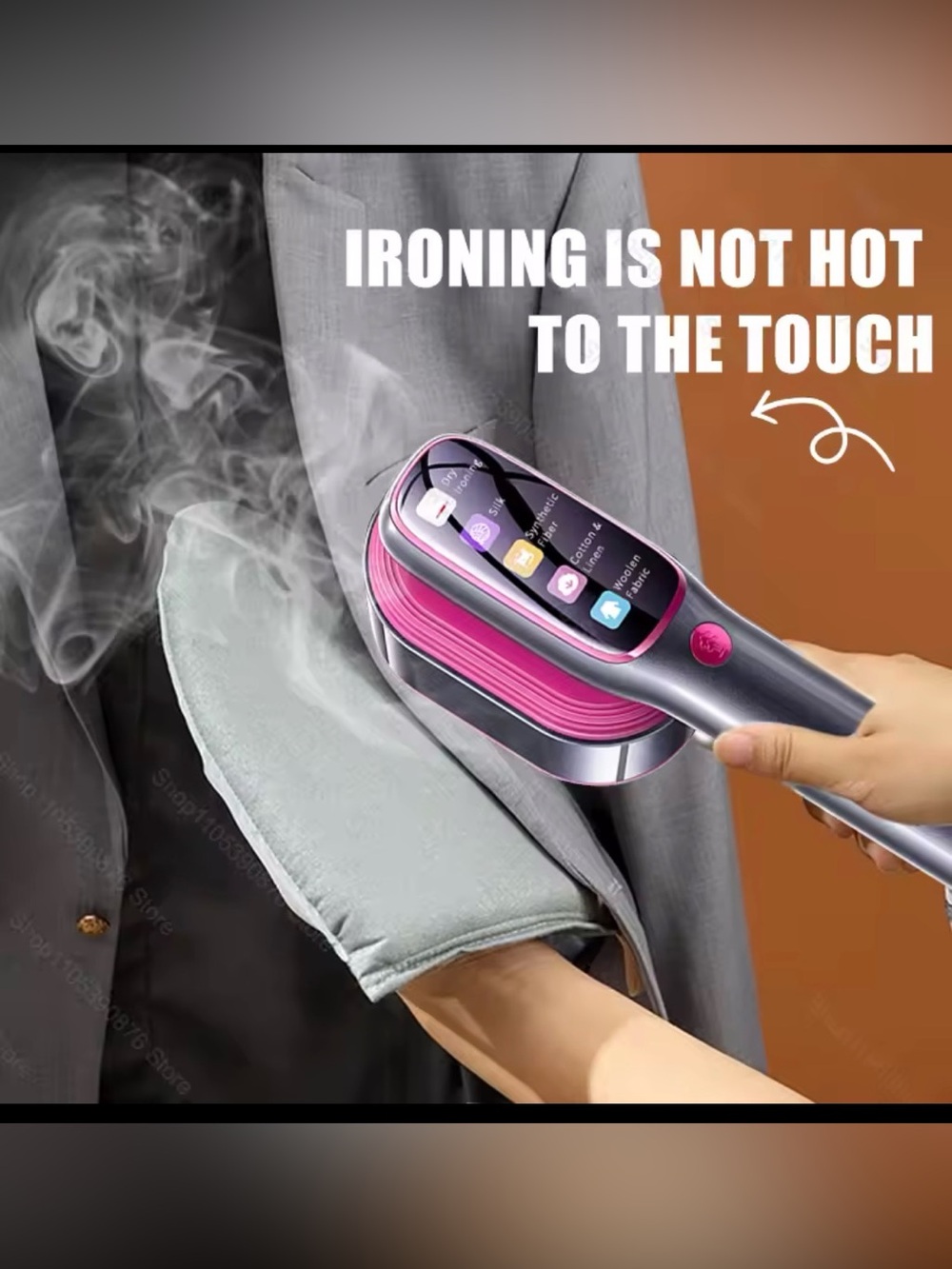 NWT Pro Handheld Steam Iron Imported From China Europe Use . - Picture 3 of 12